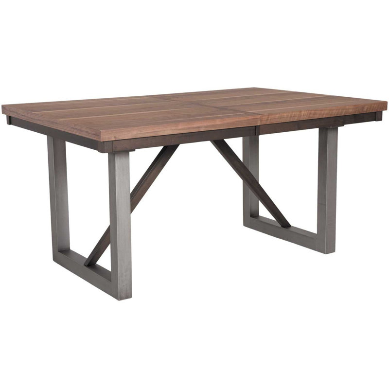 Bynoe Extendable Solid Wood Base Dining Table
