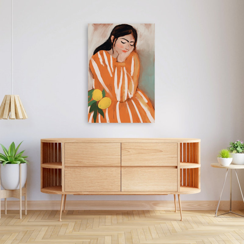 Reproduction d'art contemporain Lemon Dreams, 48" H x 32" W