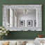 Faustine 60x90CM Wall Mirror Rectangle  Accent Mirror -2086622409