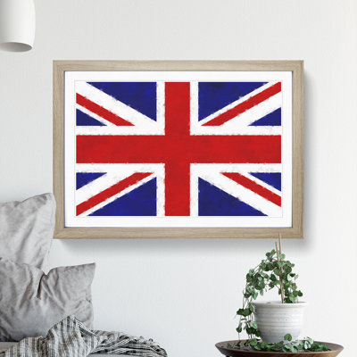 Union Jack British Flag Vol.1 - Framed Print