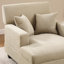 Chaise longue rembourrée en tissu 39,76 po-1990492647