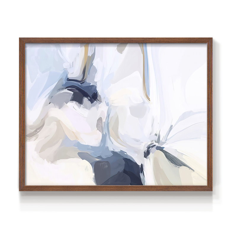 Fresh Air I -Framed Print - Restickable, Walnut, 22" H x 28" W