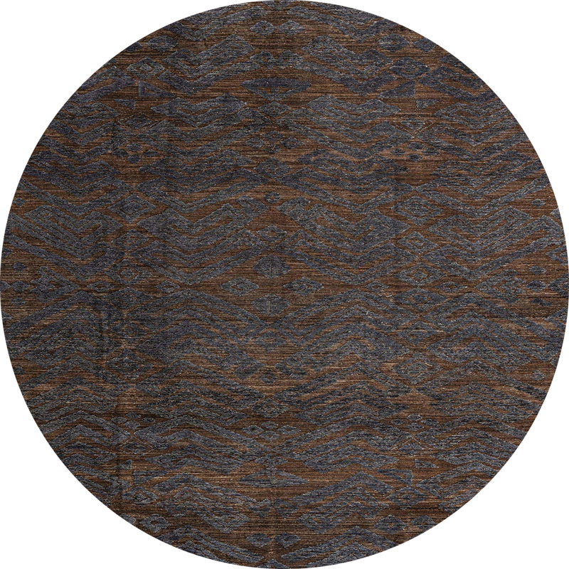 Tapis multicolore Quasqueton, Rond 4 pi
