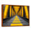 Art mural jaune et noir avec pont symphonique II - Ponts