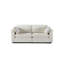 Modulaire en chenille blanc crème - et style victorien élégant confortable et flexible