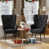 Black;2-Piece Set
