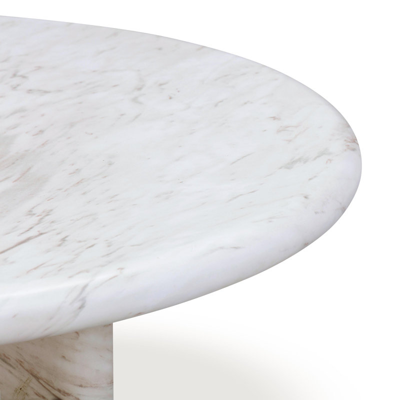Christoff Marble Indoor/Outdoor 32" Short Coffee Table