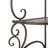 Odine Corner Shelf, Elegant Four-Tier Durable Antique Iron Frame Shelve, 59.8''H X 12.6''W X 12.6''D-1694136731
