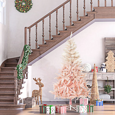 Arbre de Noël artificiel épinette non éclairé 7 pi