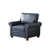 Navy PU Leather