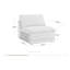 Fauteuil d'appoint rembourré Deandre Boucle-2024770628