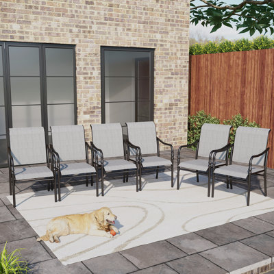 Alverez Premium All-Weather Sling Outdoor Patio Dining Armchair