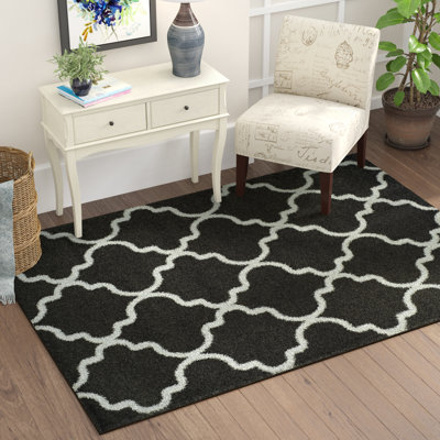 Tapis de la zone grise laine Cutler
