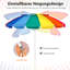 Goldia 220cm Beach Parasol