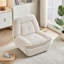 Fauteuil inclinable manuel pivotant à 360 degrés en velours côtelé pour le salon et la chambre de bébé, confortable et durable