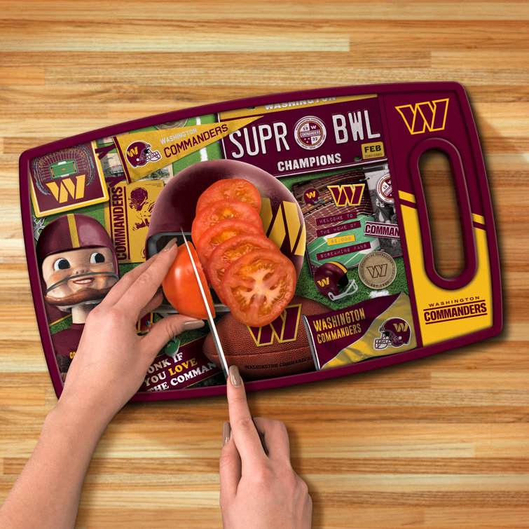 YouTheFan NFL Retro Series Cutting Board