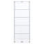 Lisa 23.75 " W Glass Curio Cabinet