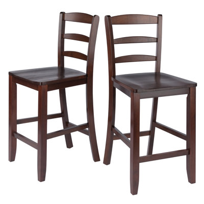 Irieana Solid Wood Counter Stool