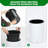 22" Tall Round Planter Set of 2, Self Watering Pots for Indoor Plants, Large Flower Pot Outdoor with Built-in Drainage and a Water Level Monitor, for Patio, Porch, Living Room, or Home Office-977545253