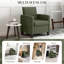 Fauteuil moderne en tissu avec coussins antidérapants-100902948