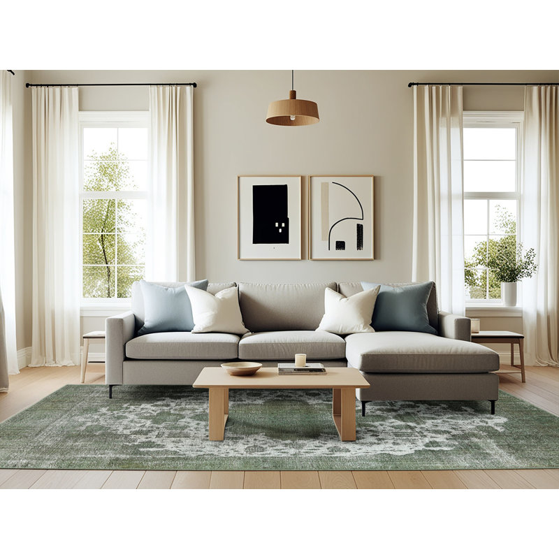 Henri Oriental Indoor Rug, Rectangle 6' x 9'