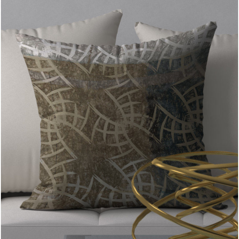 Housse de coussin décorative carrée enjoy Choice, 20 po x 20 po