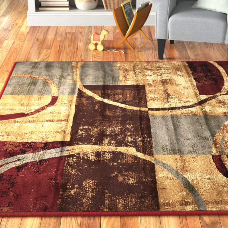 Geometric Area Rug, Rectangle 122 x 183cm