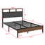 Table de chevet avec lit doux-1131998472