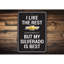 «My Silverado Is Best», panneau en aluminium-58562361