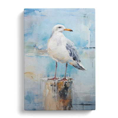 Seagull Gestural No.3 - No Frame Print
