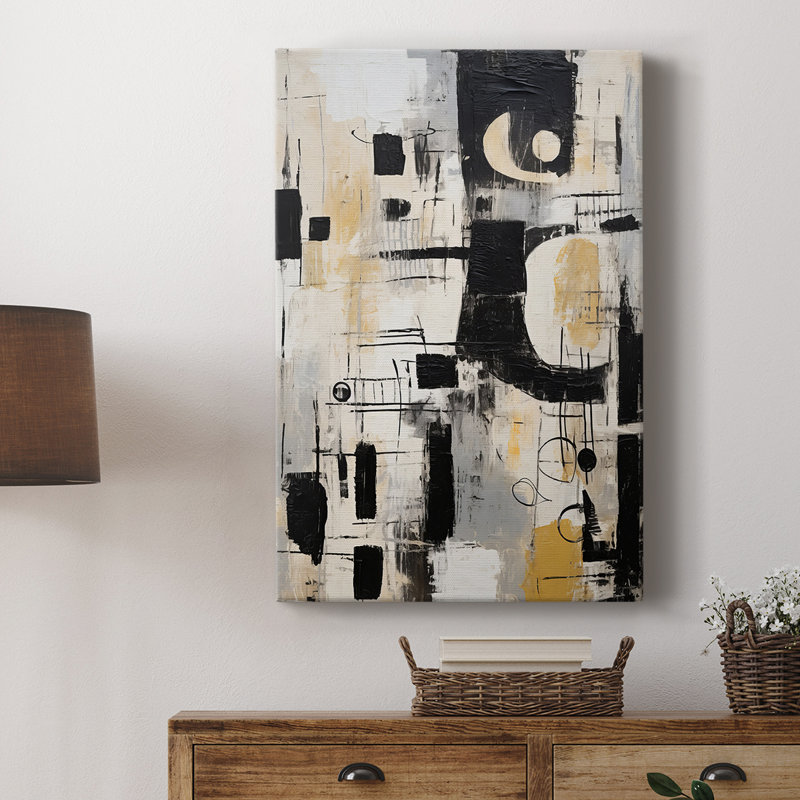 ABSTRACT Series CECXC - Gallery Cavas sur mesure, H 18 po x l 12 po
