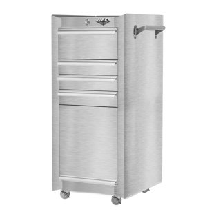 16'' W 4 Drawer Bottom Rollaway Chest
