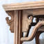 Bureau élégant en bois de rose sculpté