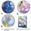 Impression sur toile encadrée «Sangrey Blue Mauve»-921673267-921673271
