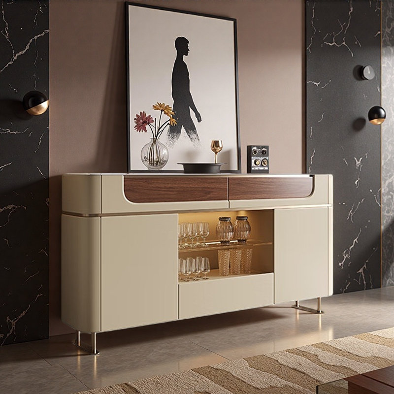 Buffet Italian Minimalist, H 33,46 po x l 47,24 po x P 15,75 po