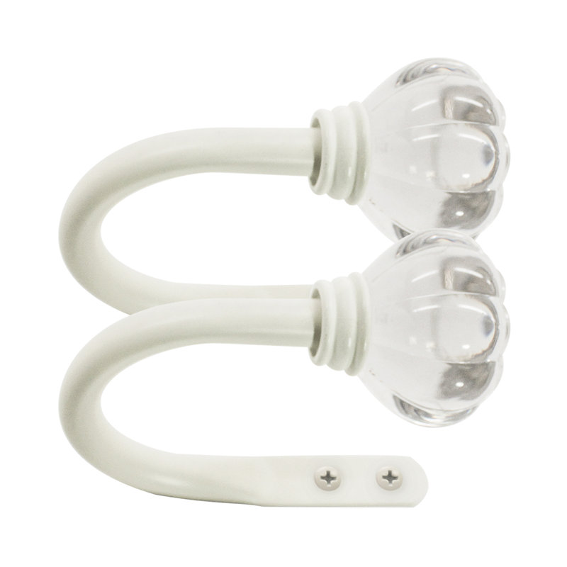 Retenue de rideaux Lakewood Crown (ensemble de 2), Transparent