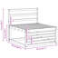 249.5cm Wide Patio Sectional Set