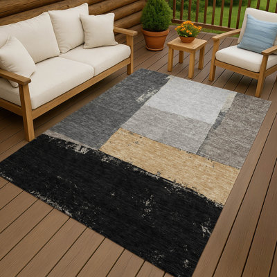 Machine Washable Indoor/Outdoor Chantille ACN2511 Modern Rug