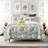 Giverney Yellow Coverlet Set Cotton 8 Piece Designer Set-102156497