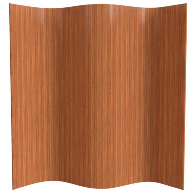 Tall Bamboo Wave Screen by Orren Ellis