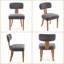 Chaise de salle à manger rembourrée Cenie-616634274