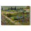 Jardin fleuri avec sentier-Vincent van Gogh-Toile tendue avec châssis-1888-1813602574