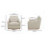 Upholstered Swivel Armchair-574530966