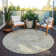 Machine Washable Indoor/Outdoor Claudian ACN1238 Sage Rug