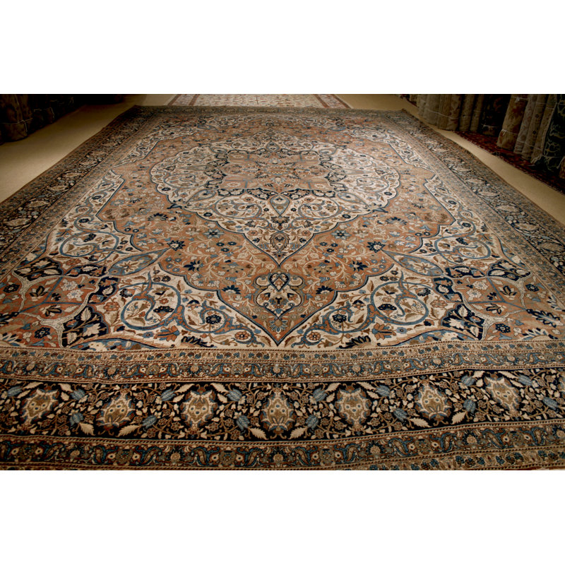 Tabriz Hajalili One-of-a-Kind 15' x 22'3" Hand Knotted Area Rug