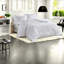 Cozy Queen Bedding Sets, Polyester Woven Stripes, Minimalist Aesthetics For Comfortable Living