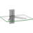 ToccoLeggero 11'' H x 15'' W Metal And Glass Shelf-88990828
