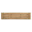 Banc d'extérieur avec panneau à lattes et structure en bois d'acacia (naturel et gris)