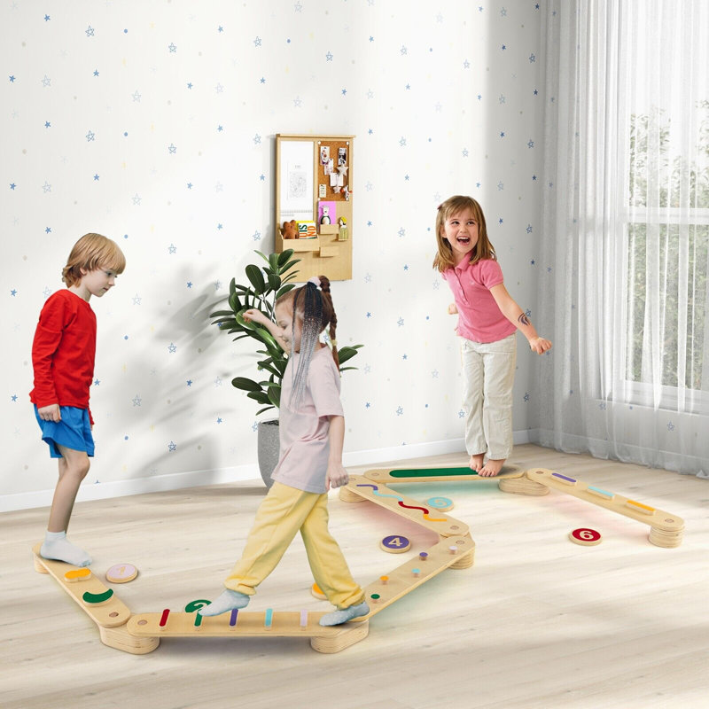 Freeport Park 58cm W Wood Climbing Blocks