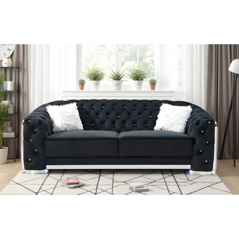 Ensemble de 2 fauteuils Wroclaw, Noir